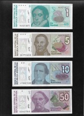 Rar! Argentina set complet 1 - 500000 australes