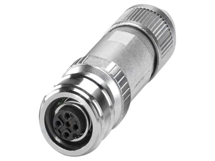 Conector M12, mufă, 5 pini
