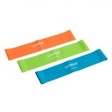 Set Benzi de Rezistență, LiveUp, LS3650C, Multicolor, 3 Bucăți, Niveluri de Rezistență Diferite