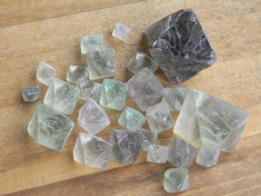 Specimen minerale - Lot 25 cristale FLUORINA (CC2-L6)