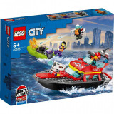 Cumpara ieftin Lego City Barca De Salvare A Pompierilor 60373