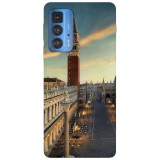 Husa compatibila cu Motorola G20 model Piazza San Marco Venezia, Silicon, TPU, Viceversa, Transparent, Carcasa