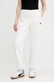 Tommy Jeans pantaloni de trening din bumbac pentru copii culoarea alb, uni, DW0DW20679