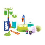 Set de joaca Experimente stralucitoare Monstruletii din laborator Learning Resources, 2 capsule, limba engleza, ustensile incluse, 5 ani+