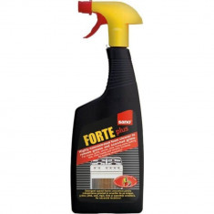 SANO Forte Plus, 500 ml, pentru Indepartarea Grasimilor de pe Aragaz, Detergent Spuma Concentrat, Solutie Importiva Grasimii Arse, Solutie Aragaz cu P