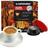 Cumpara ieftin Cafea Allegri Mio, 16 capsule compatibile Lavazza a Modo Mio, La Capsuleria