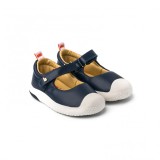 Pantofi Fete Bibi Prewalker Naval/White 26 EU, Bleumarin, BIBI Shoes