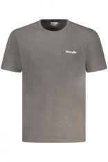 Tricou barbati, cu mini imprimeu, Regular fit, Negru (Marime: M) foto