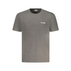 Tricou barbati, cu mini imprimeu, Regular fit, Negru, S
