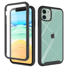 Husa telefon iPhone 11 + Folie - Techsuit Defense360 Pro - Black