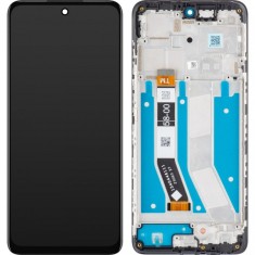 Display cu Touchscreen Motorola Moto G73, cu Rama, Negru, Service Pack 5D68C22272 foto
