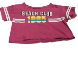 Cumpara ieftin Tricou Fetiță Model Beach Club, Mărimea 8 Ani, SH