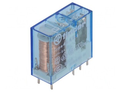 Releu Electromagnetic DPDT 5V 15A foto