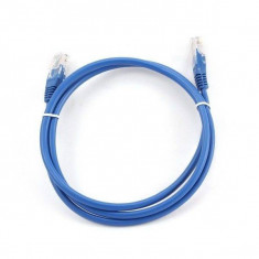Cablu UTP Gembird Patch cord cat. 5E 2m Albastru foto