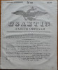 Ziarul Buletin , gazeta oficiala a Principatului Valahiei , nr. 86 , 1839