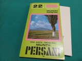 COLECȚIA MUNȚI NOȘTRII * NR. 22 * MUNȚII PERIȘANI + HARTĂ * GHID TURISTIC * 1980 * 4 2 5