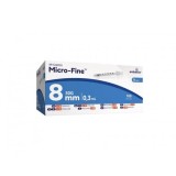 Embecta Micro-Fine Seringi pentru Insulină U-100 0.3ml 30G 8mm 100 buc