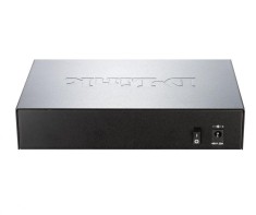 D-link switch dgs-1008 8 porturi gigabit 4 porturi poe 802.3af poebudget 52w capacity 16gbps dektop foto