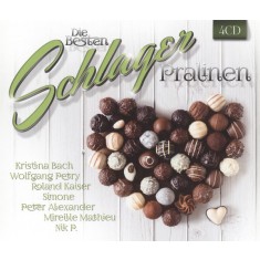 CD # 4XCD Various &ndash; Die Besten Schlager Pralinen -FATBOX- (VG+)
