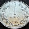 Moneda 1 LIRA TURCEASCA - TURCIA, anul 1973 *cod 2236 A