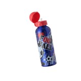 Sticla apa pentru copii, aluminiu, Fotbal, Albastru, gradinita, Baieti, 500ml, ATU-087502