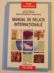 Manual de relatii internationale / Andrei Miroiu s. a. foto
