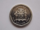5 DOLLARS 1995 JAMAICA, America Centrala si de Sud