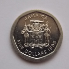 5 DOLLARS 1995 JAMAICA