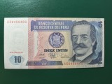 PERU 10 INTIS UNC