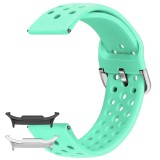 Curea din silicon compatibila cu Samsung Galaxy Watch8 40mm, Mint Green