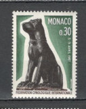 Monaco.1967 Congresul Federatiei Chinologice SM.474, Nestampilat