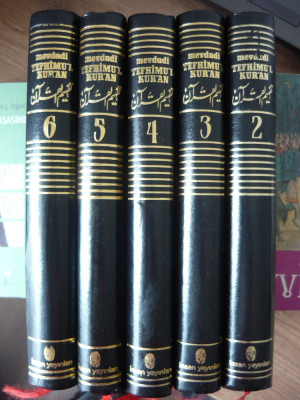 TEFHIMU&amp;#039;L KUR&amp;#039;AN - MEVDUDI - 5 volume ( CORANUL - limba turca) foto