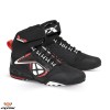 Ghete pentru scuter - motocicleta Roadster barbati All Season Ixon model Killer WP MS culoare: negru/alb/rosu (100% waterproof) 41