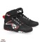 Ghete pentru scuter - motocicleta Roadster barbati All Season Ixon model Killer WP MS culoare: negru/alb/rosu (100% waterproof) 41
