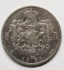 5 LEI 1884 . TIRAJ MIC . DETALII BUNE ., Argint