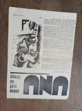 Publicatia UNU, 1930, NR 31 * NUMAR CONSACRAT LUI URMUZ