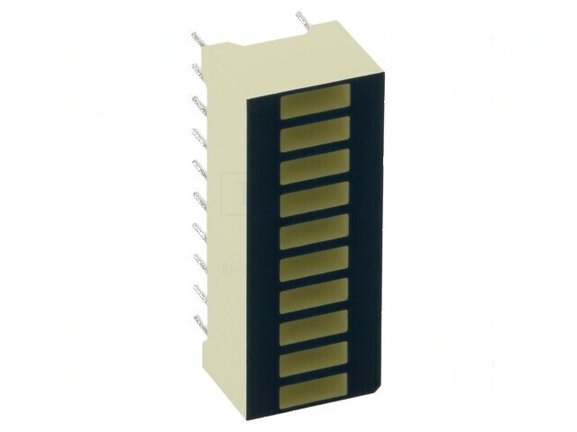 Riglă LED roșie 31000-100000mcd 25,4x10,16mm
