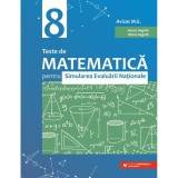 Teste de matematica pentru Simularea Evaluarii Nationale la clasa a VIII-a (60 de teste), Anton Negrila, Paralela 45