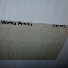 carte veche 1977 Marina Preutu-Dumitru Ghiata {Album},Ed.Meridiane,cu DEDICATIE