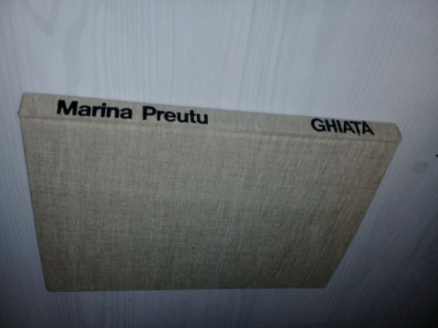 carte veche 1977 Marina Preutu-Dumitru Ghiata {Album},Ed.Meridiane,cu DEDICATIE foto