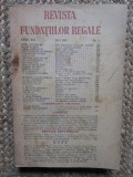 Revista Fundatiilor Regale Anul XII MAI 1945 Nr. 5