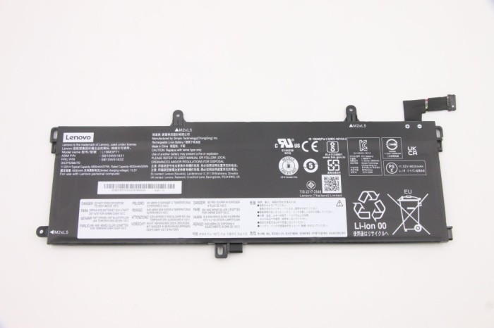 Baterie Laptop, Lenovo, ThinkPad T590 Type 20N4, 20N5, 5B10W51832, 3ICP5/88/70, L18M3P71, 11.52V, 4830mAh, 57Wh