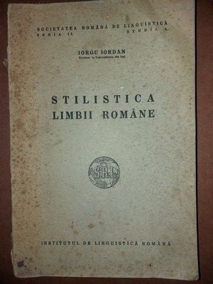 Stilistica limbii romane- Iorgu Iordan