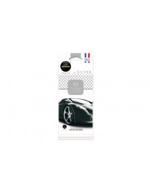 Odorizant auto Aroma Car Prestige Card, Silver foto