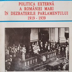 POLITICA EXTERNA A ROMANIEI MARI DEZBATERILE PARLAMENTULUI 1919-1939 Bitoleanu