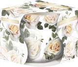 Lumanare parfumata pahar imprimat sensual blossom, LIGHT CANDEL ART