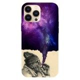Husa compatibila cu Apple iPhone 12 Mini model Ganja sky, Silicon, TPU, Viceversa, Transparent, Carcasa