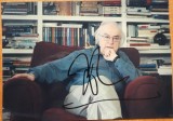 Autograf al poetului Emil Brumaru, pe fotografie, 3