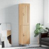 VidaXL Dulap &icirc;nalt, stejar sonoma, 34,5x34x180 cm, lemn prelucrat 3200108