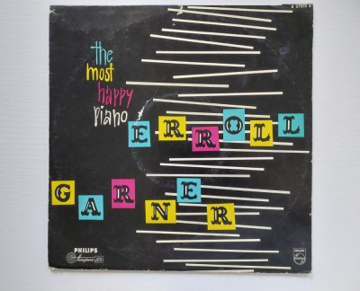 Erroll Garner &amp;ndash; The Most Happy Piano, disc vinil, LP, 10&amp;quot;, Jazz, 1957, Philips foto